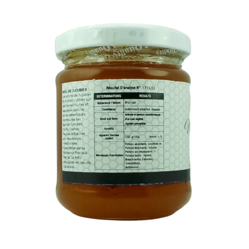 Miel De Jujubier 100% Naturelle Du Désert certifié – 250 G – Image 3