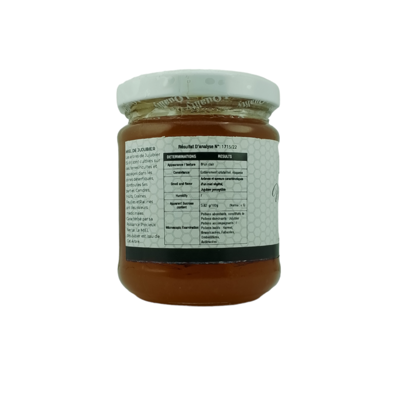 Miel De Jujubier 100% Naturelle Du Désert certifié – 250 G – Image 2