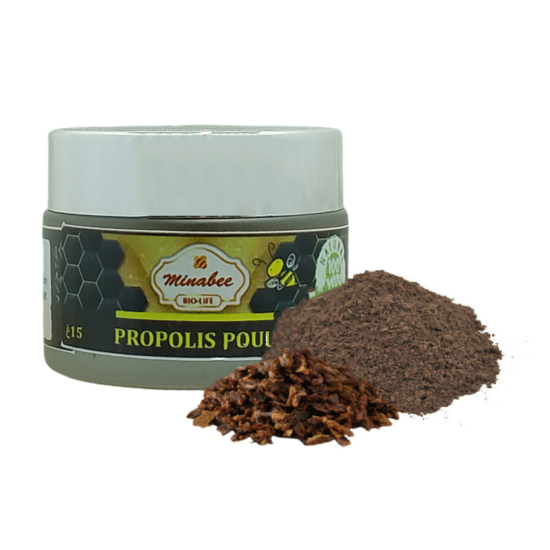 Propolis en poudre Pure et 100% naturel Sans Additifs 15gr