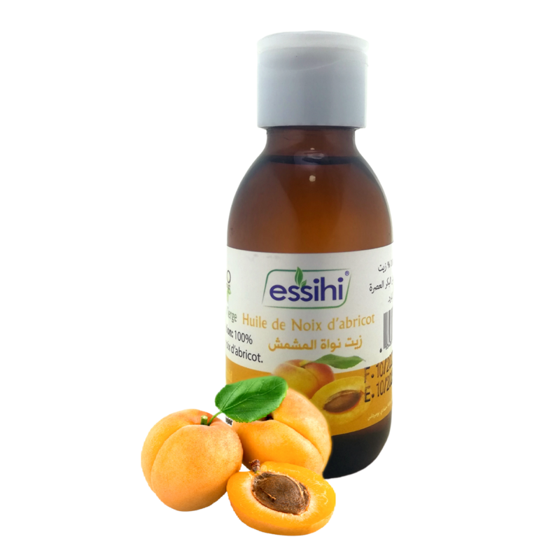 Huile d’Abricot Pressée à Froid Pure et 100% naturel Sans Additifs 100ml