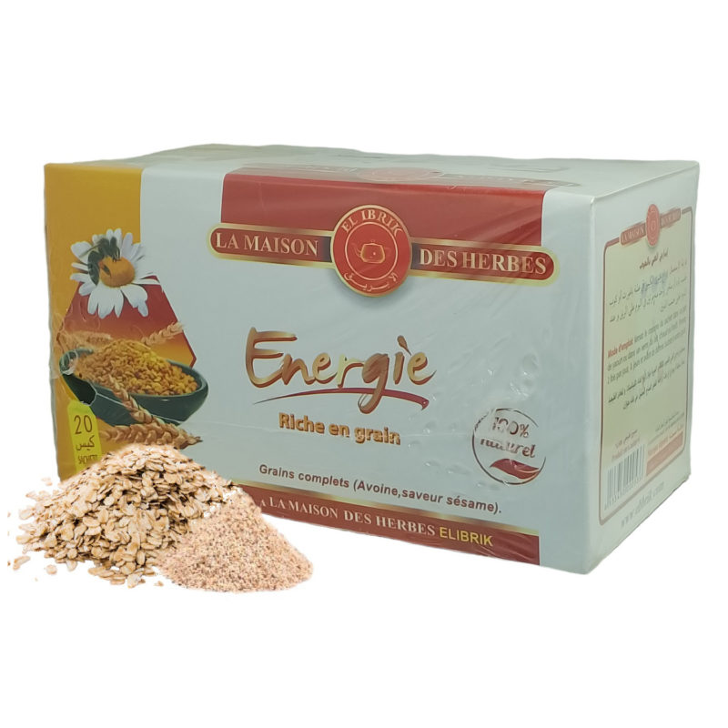 Tisane Energie Riche en Graines en Sachet 20 Sac de 5g
