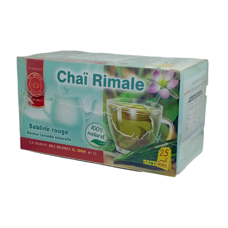 Tisane Thé Rimale (Sabline rouge, lavande) en Sachet d’Infusions 25 Sachets de 1.5g – Image 2