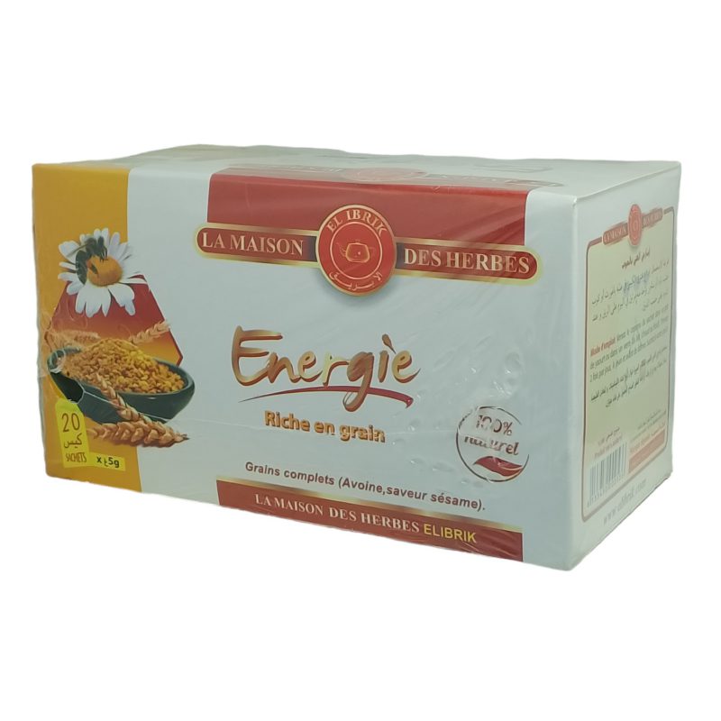 Tisane Energie Riche en Graines en Sachet 20 Sac de 5g – Image 2
