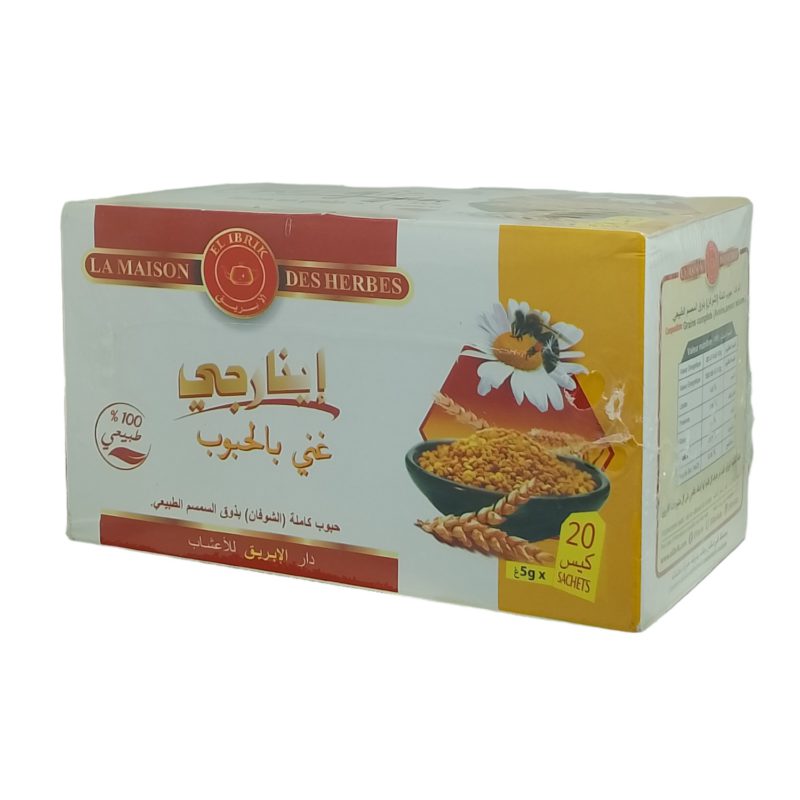Tisane Energie Riche en Graines en Sachet 20 Sac de 5g – Image 3