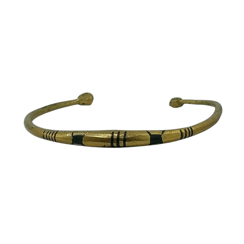 Bracelet en Cuivre Artisanal Touareg – Fabrication Traditionnelle de Tamanrasset Sud de l'Algérie  - Pour Enfant – Image 3