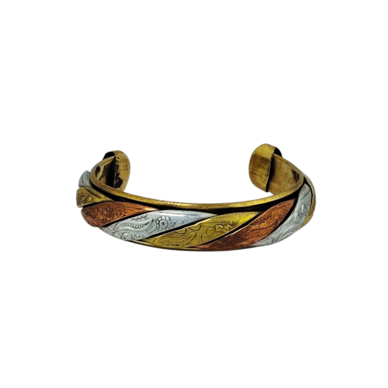 Bracelet en Cuivre Artisanal Touareg – Fabrication Traditionnelle de Tamanrasset Sud de l'Algérie  - Pour Femme – Image 3