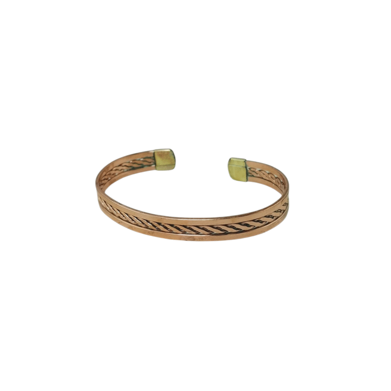 Bracelet en Cuivre Artisanal Touareg – Fabrication Traditionnelle de Tamanrasset Sud de l'Algérie  - Pour Homme & Femme – Image 2