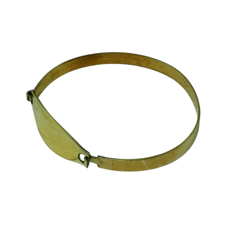 Bracelet en Cuivre Artisanal Touareg – Fabrication Traditionnelle de Tamanrasset Sud de l'Algérie  - Pour Enfant – Image 2