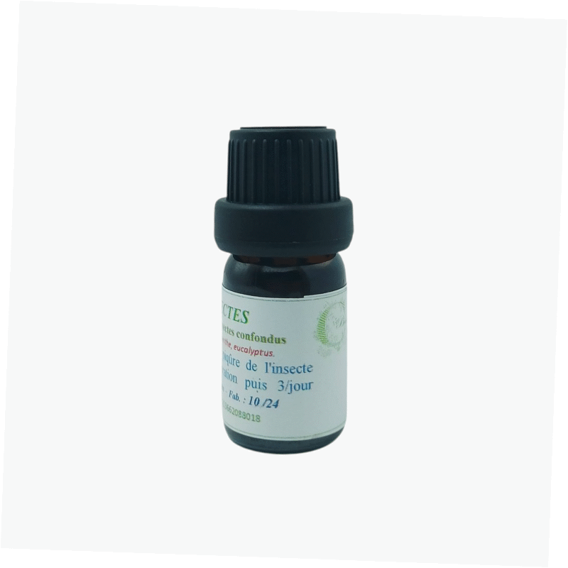 Huile Apaisante et Réparatrice Instantanée – Basilic, Lavande, Menthe, Eucalyptus – Votre Solution Naturelle Anti-Démangeaisons et Anti-Rougeurs. – Image 3