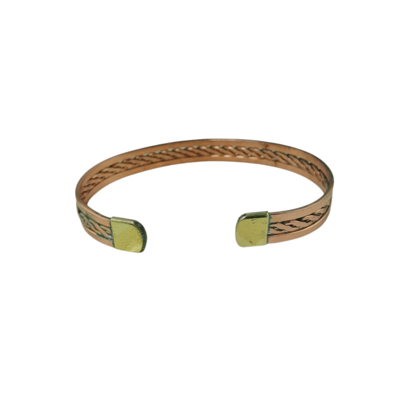 Bracelet en Cuivre Artisanal Touareg – Fabrication Traditionnelle de Tamanrasset Sud de l'Algérie  - Pour Homme & Femme – Image 3