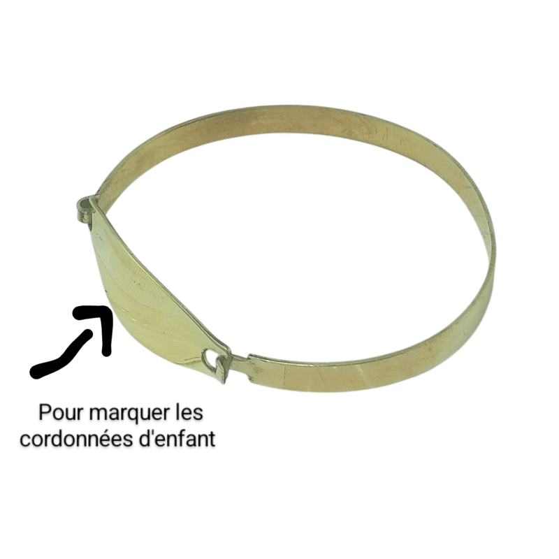 Bracelet en Cuivre Artisanal Touareg – Fabrication Traditionnelle de Tamanrasset Sud de l'Algérie  - Pour Enfant – Image 3