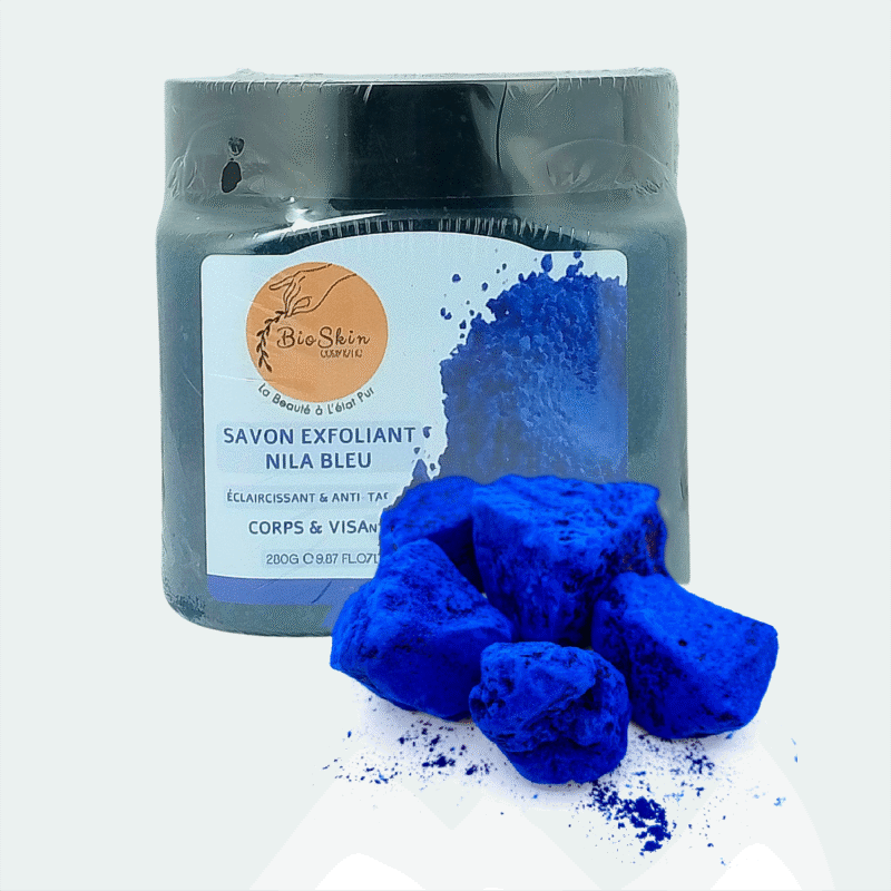 Savon "Éclat Royal" au Nila Bleu – Unifiant, Nourrissant & Antitaches