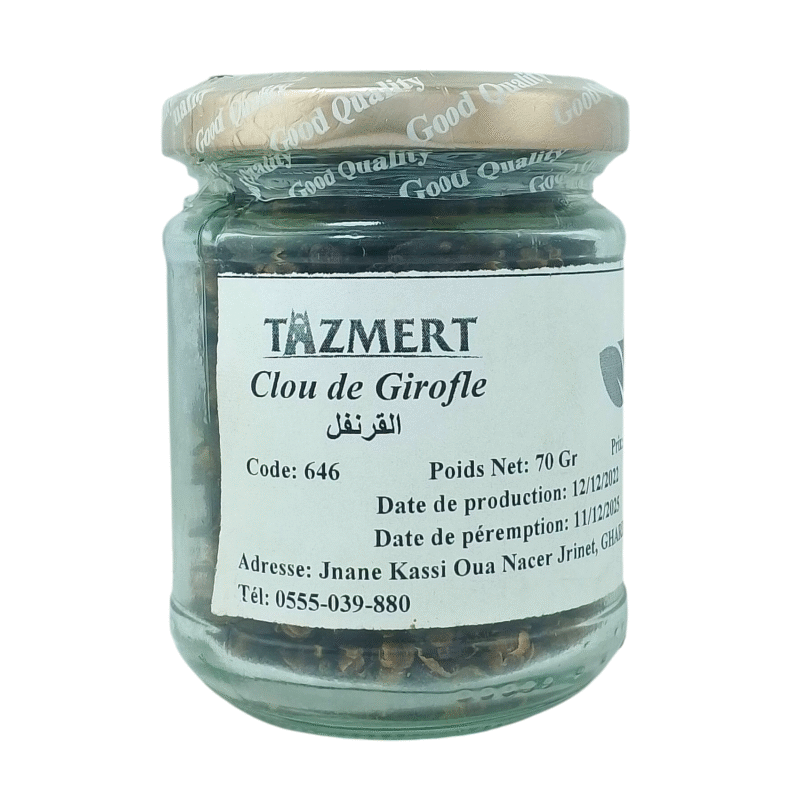 Epice clou de girofle - une épice aux arômes puissants et aux vertus millénaires pot de 70 Gr – Image 2