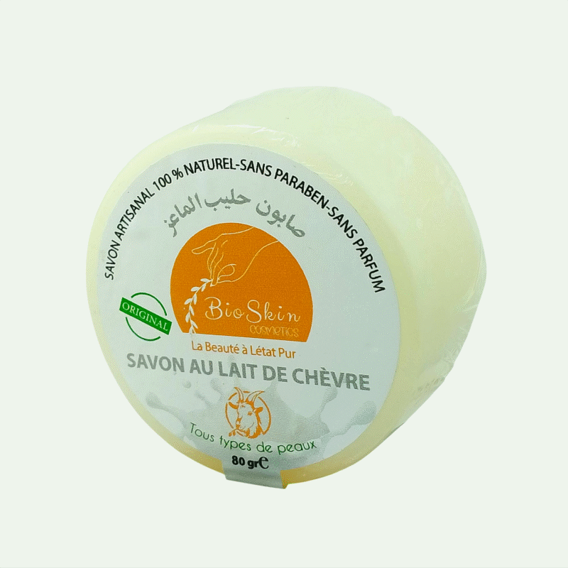 Savon Naturel au Lait de Chèvre Pur – Hydratation Intense & Peaux Sensibles 80g – Image 3