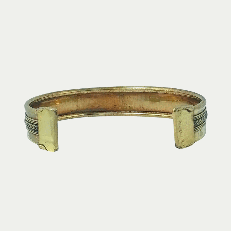 Bracelet en Cuivre Artisanal Touareg – Fabrication Traditionnelle de Tamanrasset Sud de l'Algérie  - Pour Homme & Femme – Image 2