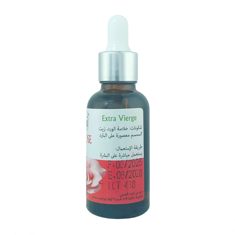 Extrait pure huile de Rose 30ml - Anti-Âge & Hydratation Intense pour un Teint Rayonnant – Image 3