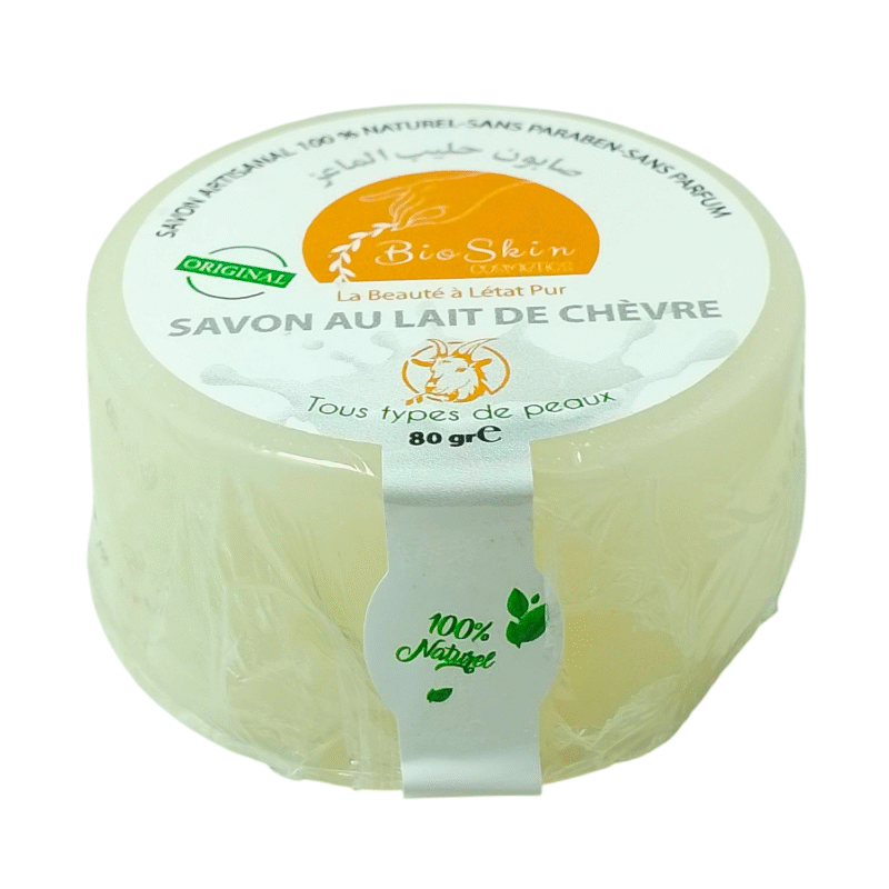 Savon Naturel au Lait de Chèvre Pur – Hydratation Intense & Peaux Sensibles 80g – Image 4