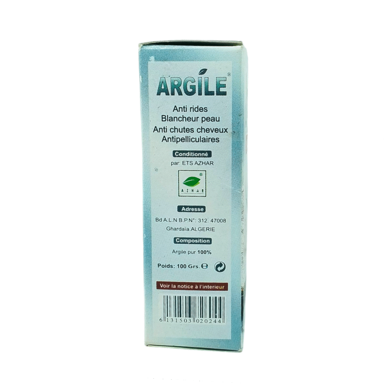 L'Argile Blanche Kaolin Pur Douceur & Éclat pour Peaux Sensibles 100 Gr – Image 4