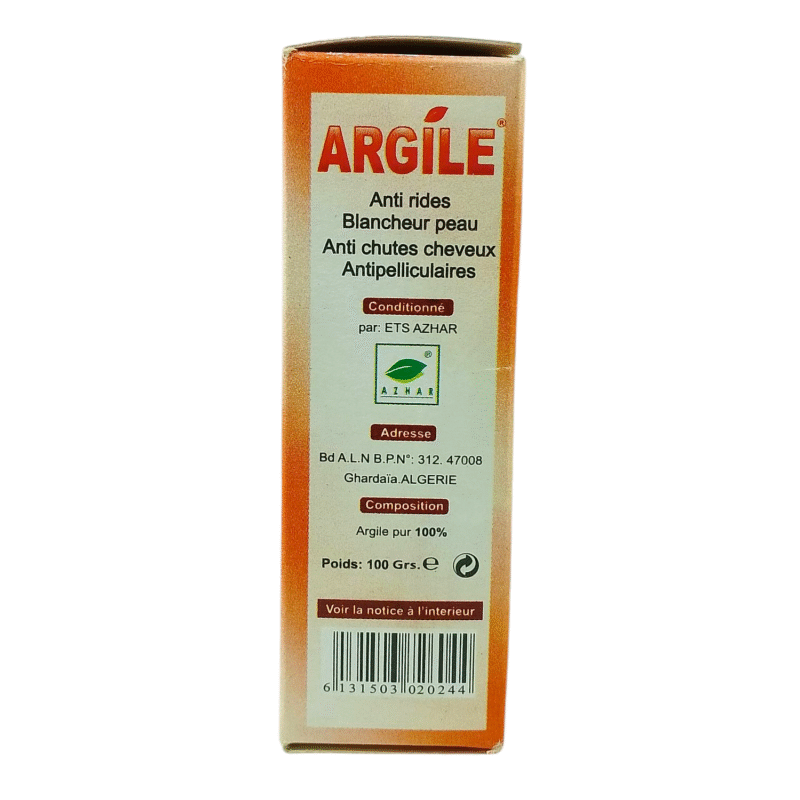 L'Argile Rouge -Terre Rouge Éclatante Révélatrice de Teint  100 Gr – Image 4