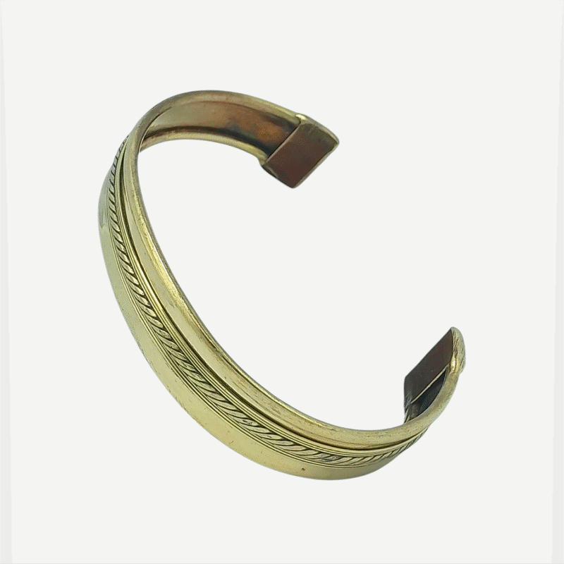 Bracelet en Cuivre Artisanal Touareg – Fabrication Traditionnelle de Tamanrasset Sud de l'Algérie  - Pour Homme & Femme – Image 3