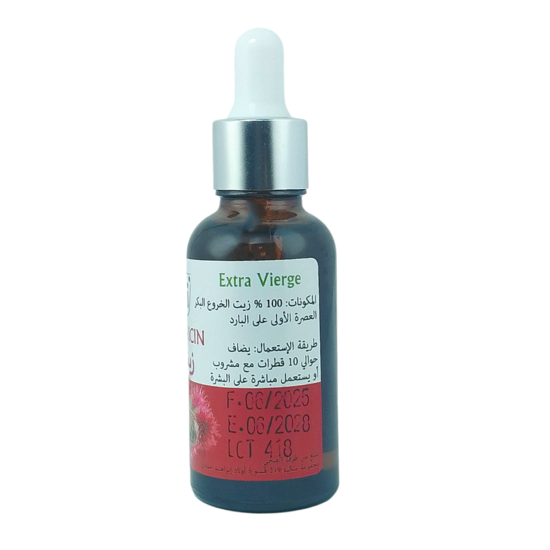 Huile de Ricin Pressée à Froid Pure et 100% naturel Sans Additifs 30ml – Image 3