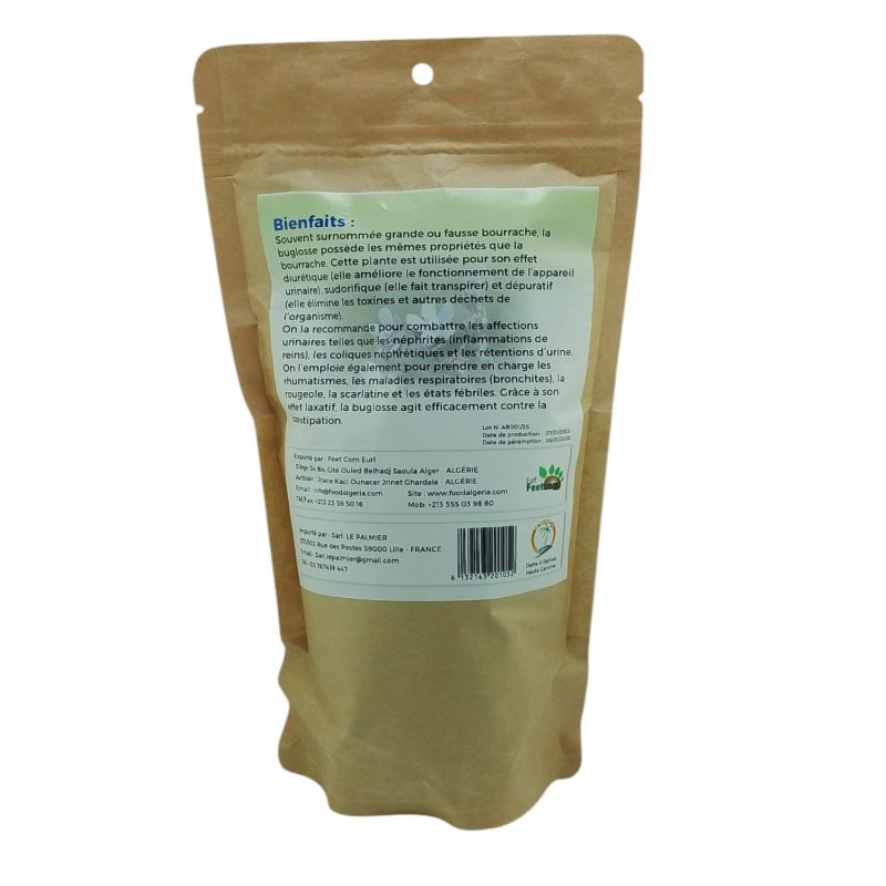 Tisane L’Anchusa, Buglosses Récolté au Sud de l'Algérie - Sèche Sac 50 Gr – Image 3