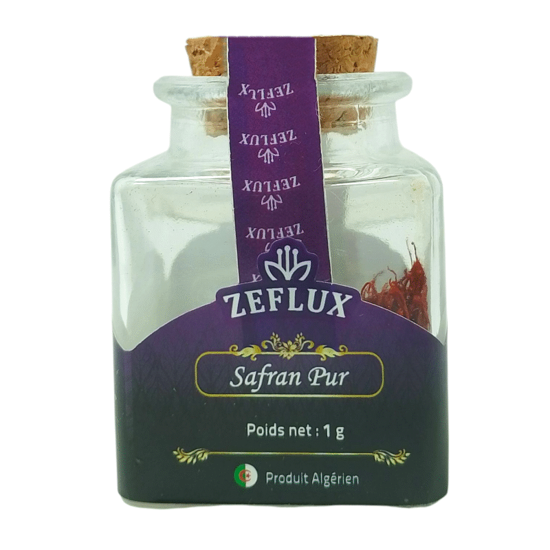 Premium Safran en Filaments (Pistils) Local & 100% naturel Certifié Grade (A) 1 Gr – Image 2