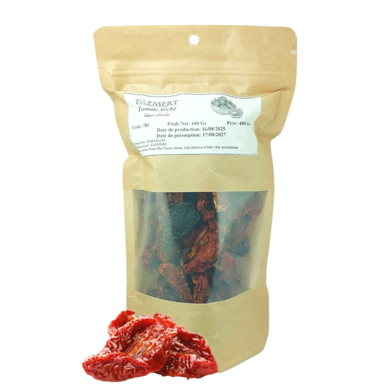 Tomate séché en vrac excellente pour votre repas Sac de 100 Gr
