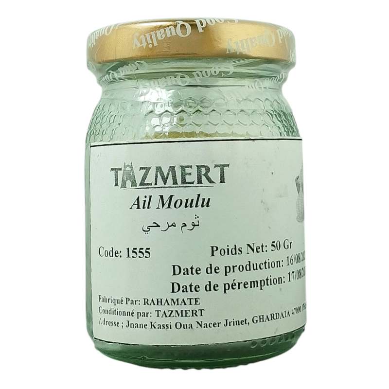 Poudre d'Ail Séché - L'Alternative Pratique et Parfumée - Pot de 50 g – Image 2