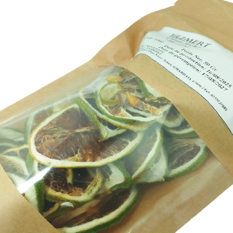 Rondelles de Citron Séché : L'éclat d'agrumes, capturé pour l'éternité Sac de 50 Gr – Image 4