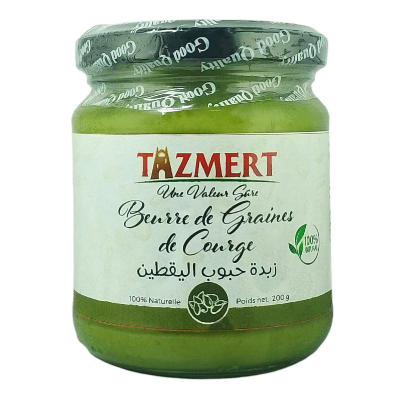 Beurre de Graines de Potiron Naturel et sans aucun additifs pot de 200 Gr – Image 2